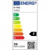 Oprawa hermetyczna LED V-TAC WP linkable 120cm VT-80120 4000K 3900lm